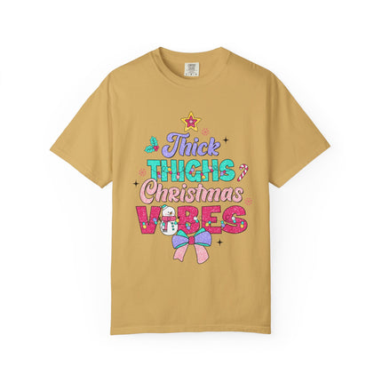 Thick Thighs Christmas Vibes Tee