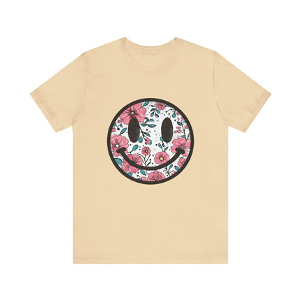 Floral Smiley Tee