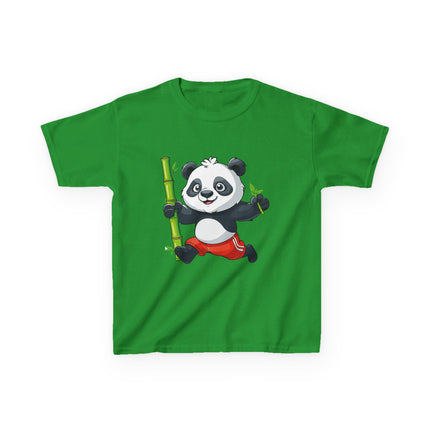 Happy Panda Bamboo Kids T-Shirt