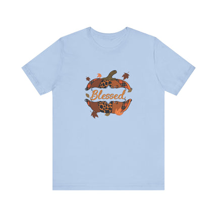 Blessed Leopard Pumpkin Tee