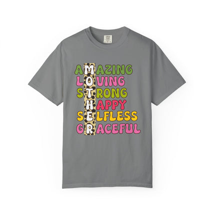 Mother Acronym Leopard Tee
