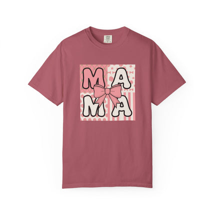 Pink Patchwork Mama T-Shirt