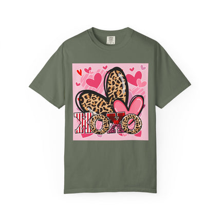 XOXO Leopard Hearts Valentine Tee