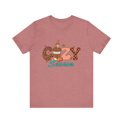 Cozy Season Latte Gnome Tee