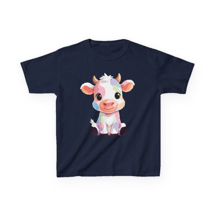 Rainbow Moo Moo Kids T-Shirt