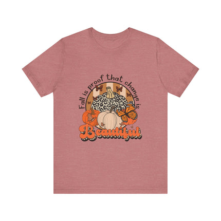 Change Is Beautiful Fall Tee