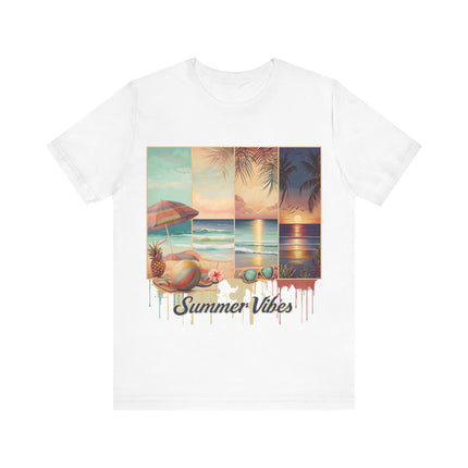 Drip Sunset Collage Tee