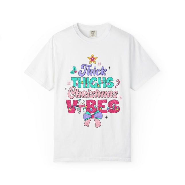 Thick Thighs Christmas Vibes Tee