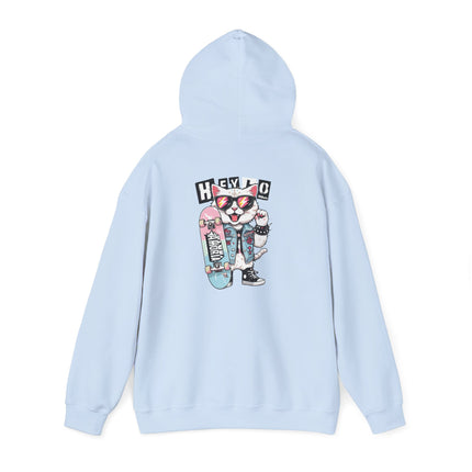 Skater Cool Cat Hoodie