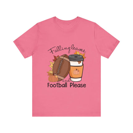 Falling Leaves & Football Please Tee