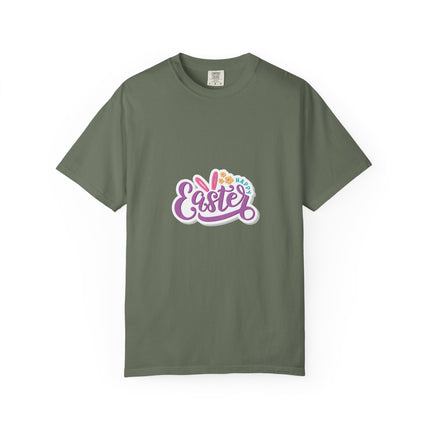 Purple Script Easter Tee