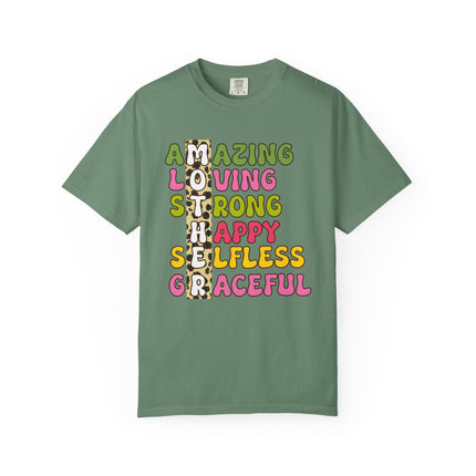Mother Acronym Leopard Tee