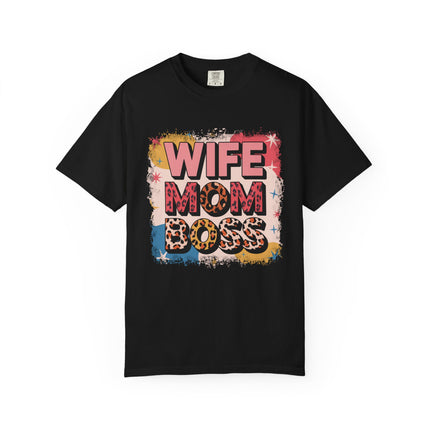 Wife Mom Boss Tee