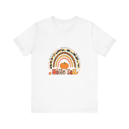 Hello Fall Rainbow Tee