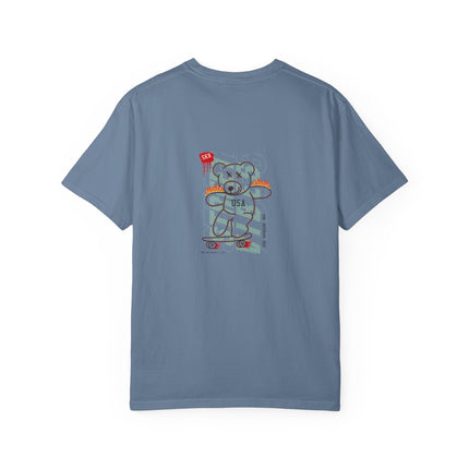Skater Bear USA Tee