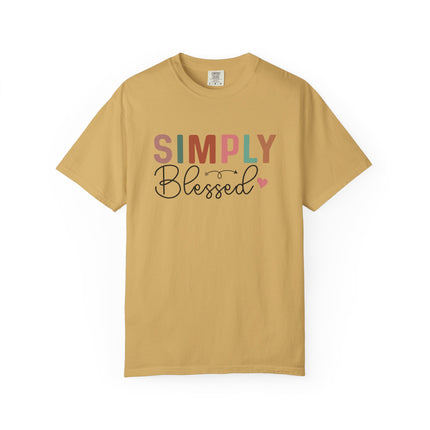 Simply Blessed Tee – A Grateful Heart Looks Good on You