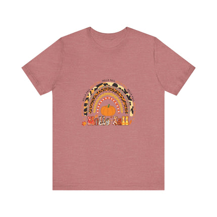 Hello Fall Rainbow Tee