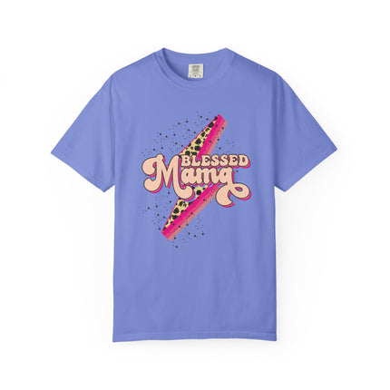 Blessed Mama Retro Bolt Tee