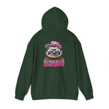 Bruh Sloth Attitude Hoodie