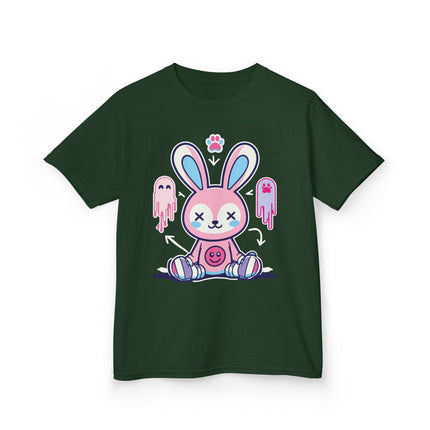 Kawaii Ghost Bunny Kids T-Shirt