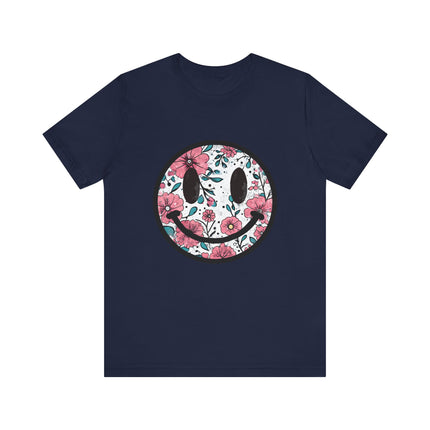 Floral Smiley Tee