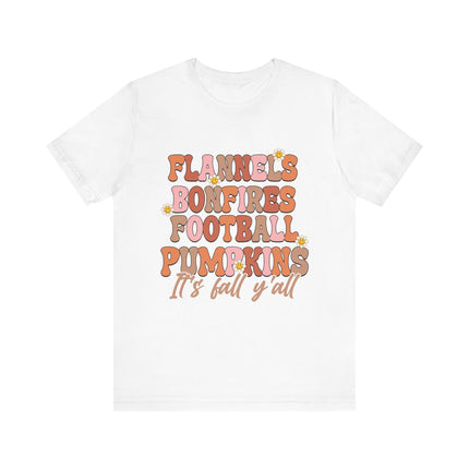 It's Fall Y’all List Tee