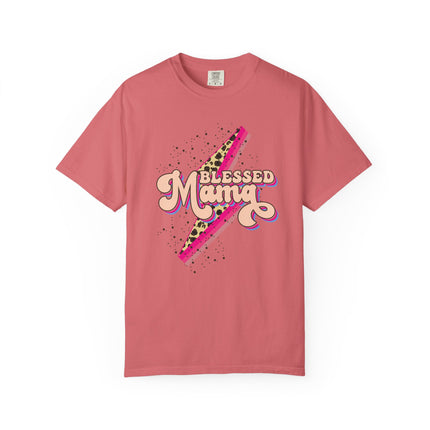 Blessed Mama Retro Bolt Tee