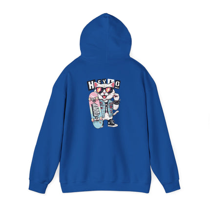 Skater Cool Cat Hoodie