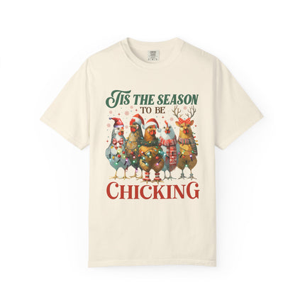 Chicking Around Christmas Tee