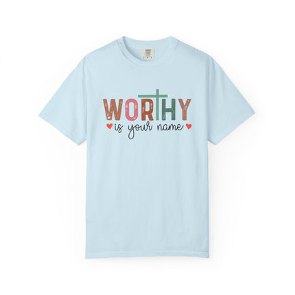 Worthy Is Your Name Cross Tee