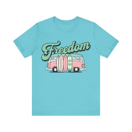 Retro Freedom Surf Van Tee