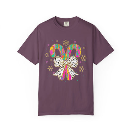 Neon Candy Cane Pop Tee