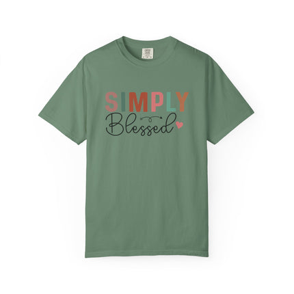Simply Blessed Tee – A Grateful Heart Looks Good on You