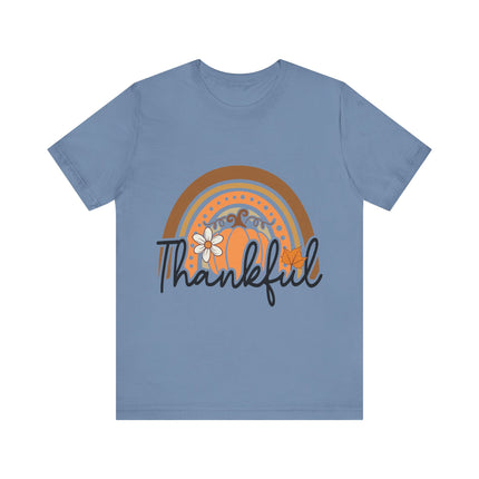 Thankful Rainbow Pumpkin Tee