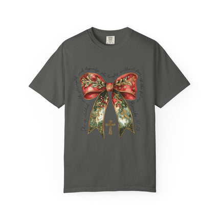 Proverbs 31 Bow Christmas Tee