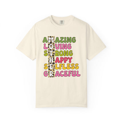 Mother Acronym Leopard Tee