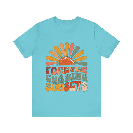 Chasing Sunsets Retro Tee