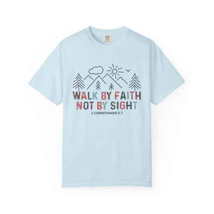 Walk by Faith Scripture Tee