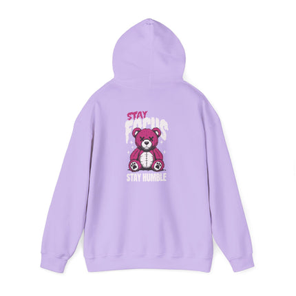 Stay Focus Stay Humble Bear Hoodie