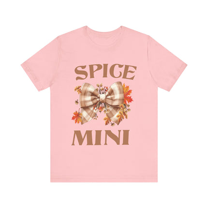 Spice Mini Fall Bow Tee