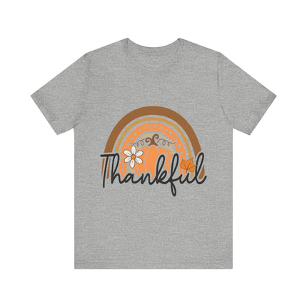 Thankful Rainbow Pumpkin Tee