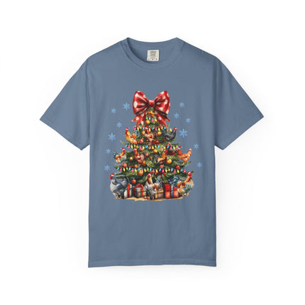 Cluckmas Tree Tee