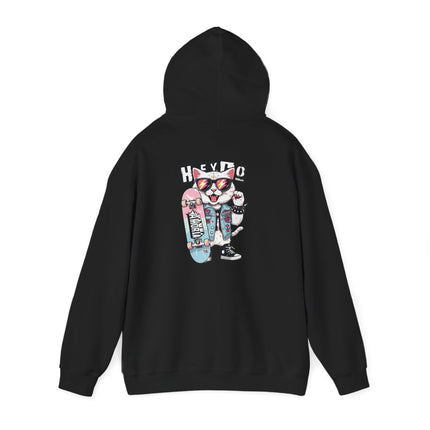 Skater Cool Cat Hoodie