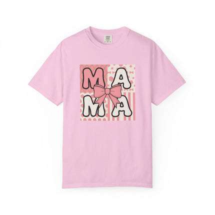 Pink Patchwork Mama T-Shirt