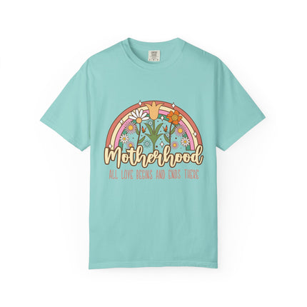 Motherhood Love Rainbow Tee