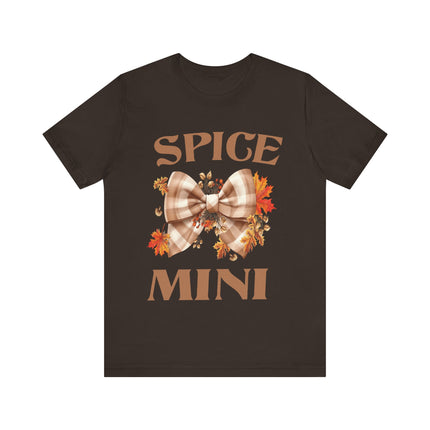 Spice Mini Fall Bow Tee