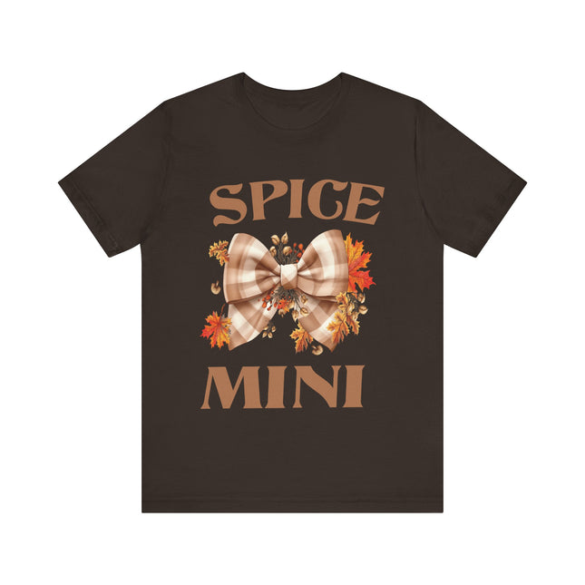 Spice Mini Fall Bow Tee