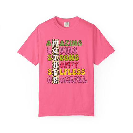 Mother Acronym Leopard Tee