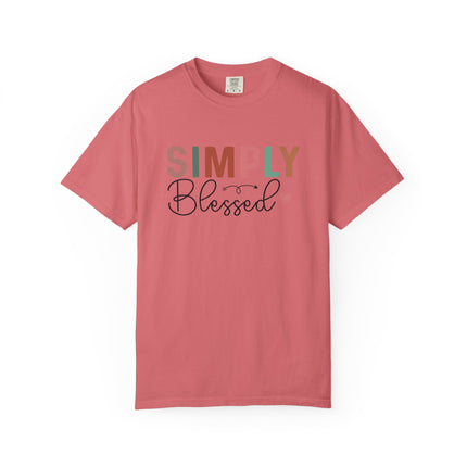 Simply Blessed Tee – A Grateful Heart Looks Good on You