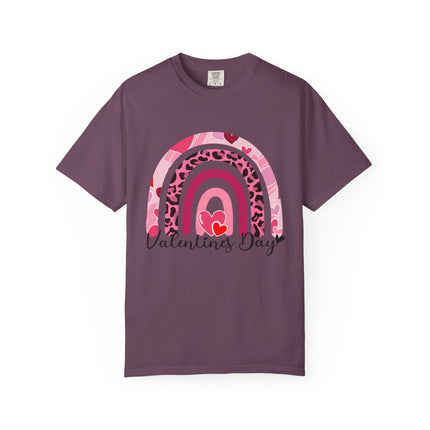 Valentine Rainbow Hearts Tee